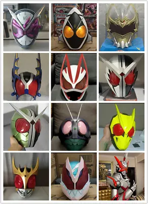 Kamen Rider Helmet Mask Masked Rider Black RX 3D Printing Cosplay Gray Mold Gift • $391.94