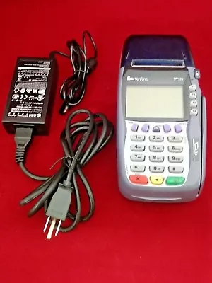 Verifone VX 570 Credit Debit Card Reader Payment Terminal W/ Adapter No Chip • $36