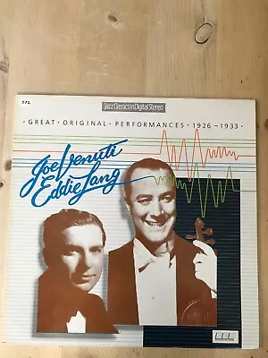 Joe Venuti / Eddie Lang - Great Original Performances 1926-1933. 12  Vinyl Lp • £11.99