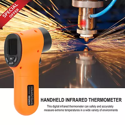 No-contact Digital Infrared Thermometer Gun - High Accuracy Multifunction🔥 • $16.70