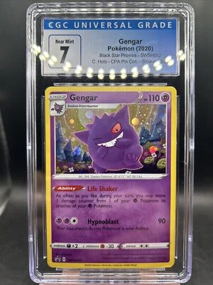 $20 • Buy Pokemon CGC 7 Gengar Holo Promo SWSH052