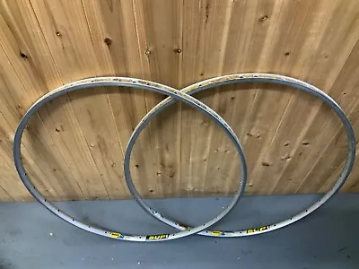 Vintage Mavic Reflex SUP 700c Tubular Rims 32 Hole Aluminum Bicycle Rim Set • $55.25