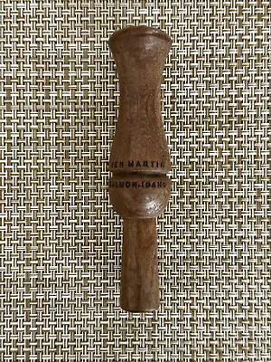 Vintage Ken Martin Goose Hunting Call 1950 Illinois • $51.23