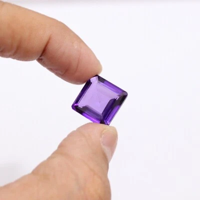 $14.99 • Buy 23.0 Ct Certified Natural Beautiful Octagon Cut Purple Amethyst Loose Gems Z-046