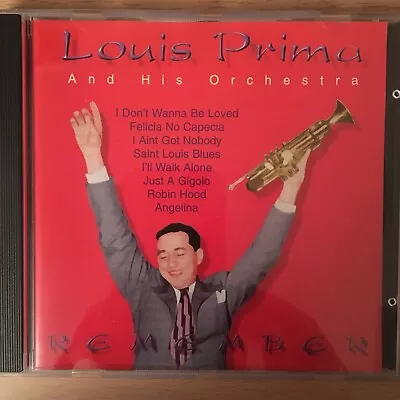 Louis Prima And His Orchestra : Remember CD  • £3.75