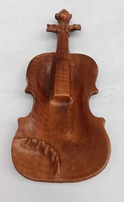 $8 • Buy Vintage 1960's Lane & Co. Van Nuys  Violin Ashtray 13.5  California Pottery USA
