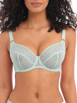 £19.95 • Buy 28J Freya Starlight Bra Side Support Cup Four Section Bras Purewater Lingerie