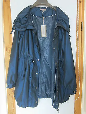 Matalan*  Ladies Parker Jacket / Coat / Blue - Uk Size 12 - New • £34