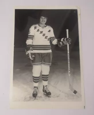 1973-74 Vintage  Media Photo New York Rangers Jim Neilson   5  X 7  • $5.08