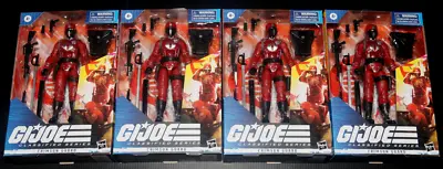 G.i. Joe Classified Cobra Cg Crimson Guard Squad X6 Hasbro The Enemy Misb • $200