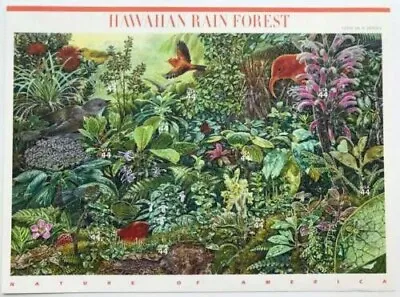 $10.95 • Buy #4474 Nature Of America Hawaiian Rain Forest 44 Cent Full Mint Sheet Of 10 MNH