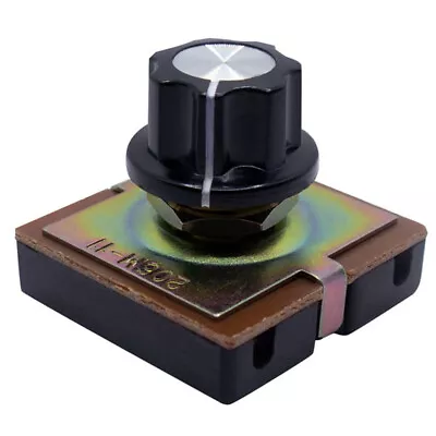 New Zing Ear ZE-206M 4 Position 3 Speed Fan Rotary Selector Switch With Knob • $10.95