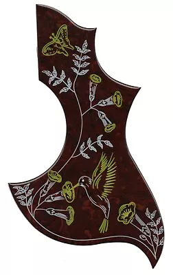 Gibson Hummingbird Tortoise Shell Vintage Tortoise Guitar Pickguard • $29.95