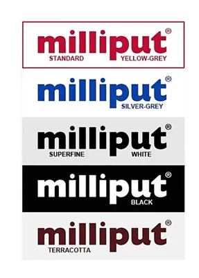 Milliput Epoxy Putty Direct Standard Terracotta Grey Black White Turquoise Blue • £7.95