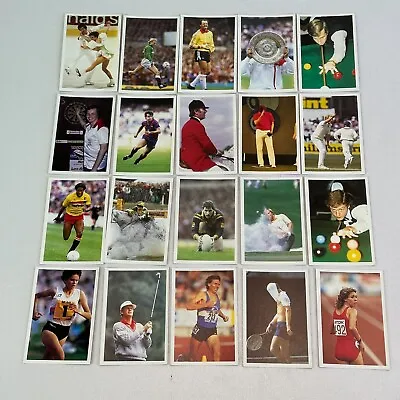 20x Vintage A Question Of Sport Collectors Cards 1986 UK • £8.50