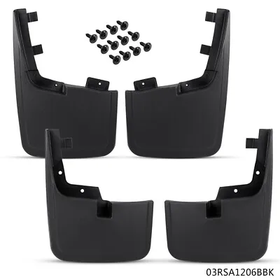 Fit For 2015-2018 Ford F-150 Front&Rear Molded Splash Guards Mud Flaps Mudguard • $24.92