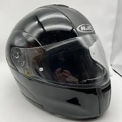 HJC IS-MAX BT Motorcycle Helmet Size XXXL 3XL Black • $34.91
