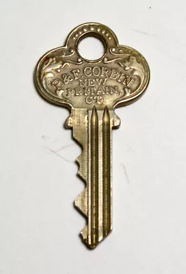 Vintage Key P&F Corbin Harvard New Britain CT EA333043 Appx. 2” Lock Door • $3.95