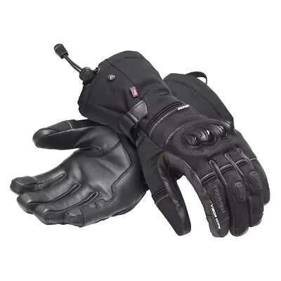 Triumph Forss Black CE Certified Waterproof TriTech Motorcycle Gloves NEW • $112.01