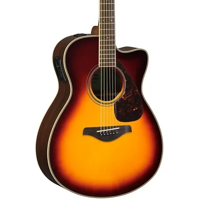 Yamaha FSX830C Acoustic-Electric Guitar Brown Sunburst • $479.99