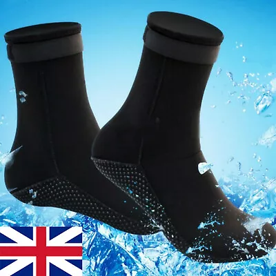 Neoprene Socks 3mm Diving Sock Swimming Kayak Dinghy Sailing Warm Wetsuit 42-44 • £7.99