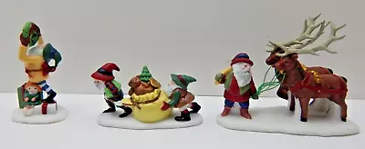 Dept 56 North Pole Series Santa's Little Helpers #56103 Old Stock W/ Box/Sleeve • $21.14