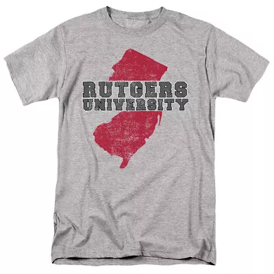 Rutgers University Adult T-Shirt State Athletic Heather S-5XL • $21.99