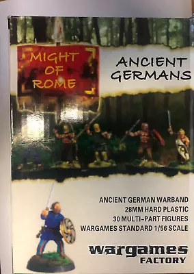 Ancient Germans - Might Of Rome - Ancients - Wargames Factory • $47.76