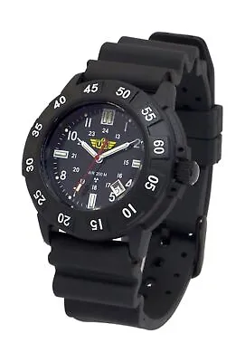 Uzi Men's Watch Swiss Tritium Protector Rubber Watch Tactical Military Wat... • $162.48