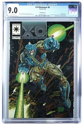 X-O Manowar #0 Cover Printing Error CGC VF/NM 9.0 White Pages 4354627010 • $29