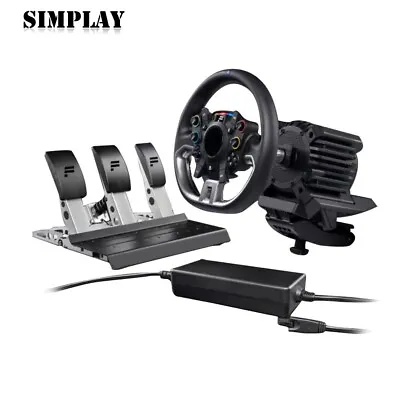 Original Steering Wheel DD PRO 8NM Direct Drive Wheel Base Three-Pedal Set • $2490