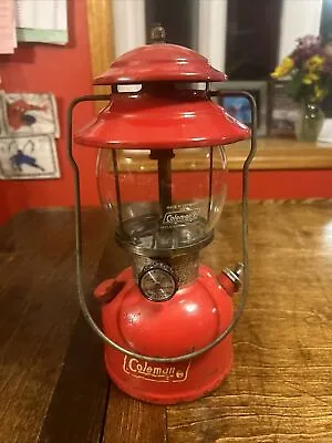 Vintage Coleman 200a Red Lantern-november 1977 11/77 • $65