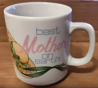 Best Mother MugCup~best Mother On Earth~Mt Clemens Pottery~vintage~gift • $12.99