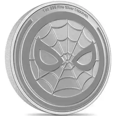 2023 Niue 1 Oz Marvel Spider-Man Silver Coin .999 Fine BU • $40.10