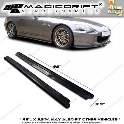 2000-2009 Honda S2000 S2k Ap1 Ap2 Df Style Side Skirts Splitters Bottomline Lip • $99.99