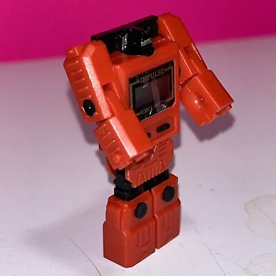 Transformers G1 Vintage Beautiful Orange Watch Figure Original 80s Toy • $20