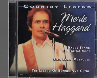 Country Legend VOL. 2 Merle Haggard (CD 1994)  Platinum Disc Corp NEW & SEALED. • $11.98