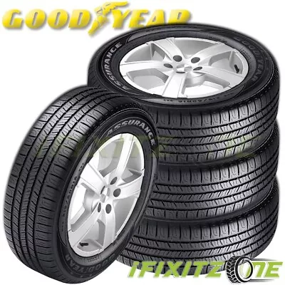 4 Goodyear Assurance All-Season 195/65R15 91T 65000 Mile Warranty 4 TIRES SET • $371