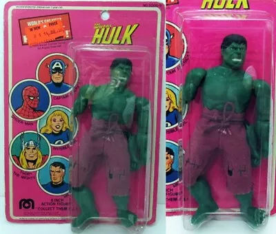 Original 1979 Marvel Comics Mego 8  Hulk Worlds Great Super Heroes Action Figure • $87.50