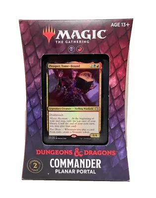 Magic The Gathering Adventures The Forgotten Realms Commander Deck Planar Portal • $79.99