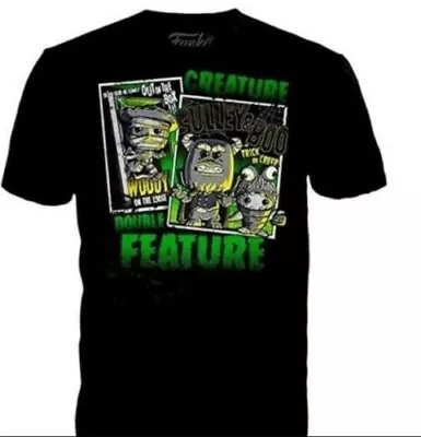 Funko POP Tees Disney Pixar Halloween Creature Double Feature T-Shirt Size 3XL • $21.90