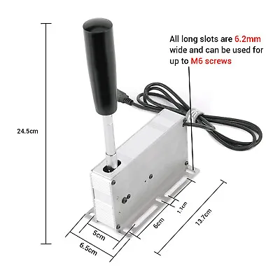 PC Racing Game USB Sequential Shifter Gearshift SIM For Logitech G25 G27 G29 • $134.50