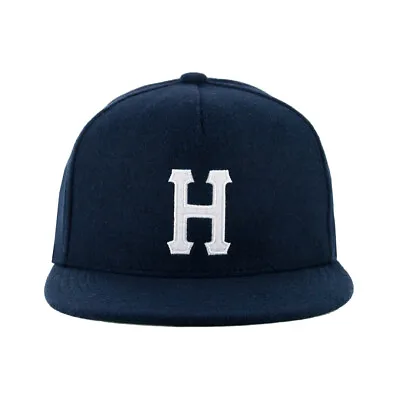 $44.99 • Buy HUF Worldwide  Forever  Snapback Hat (Navy) Cap
