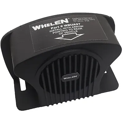Whelen WBUA97 Back Up Alarm 12V 24V 200mA 97db Siren Reverse Beeper Black • $34.95