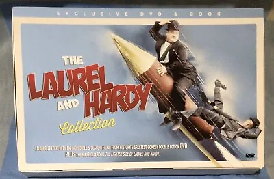 The Laurel And Hardy Collection DVD & Book Brand New Christmas Gift Idea • £30