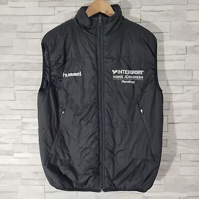 £9.90 • Buy Mens HUMMEL Padded Bodywarmer Gilet Jacket Black Large