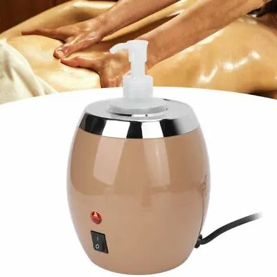 NEW  Massage Oil Heater With Pump Bottle Salon Clinic Remedial Home • $60.48