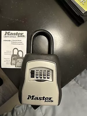 Master Lock Key Box 5400D Key Safe W/ Combination Lock 5 Keys Capacity • $18.70