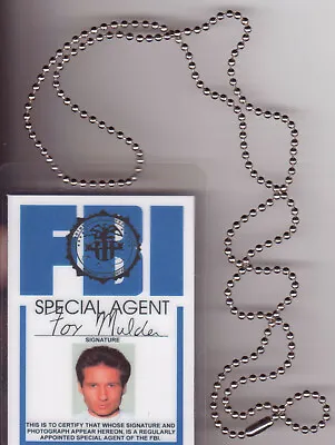 Fox Mulder Of X-Files / Area 51 Type Movie Prop   ID Card  • $8.96