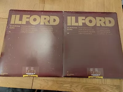 Ilford Multigrade FB Warmtone Semi Matt Photographic Paper 11x14 In ( 2x 10) • £45